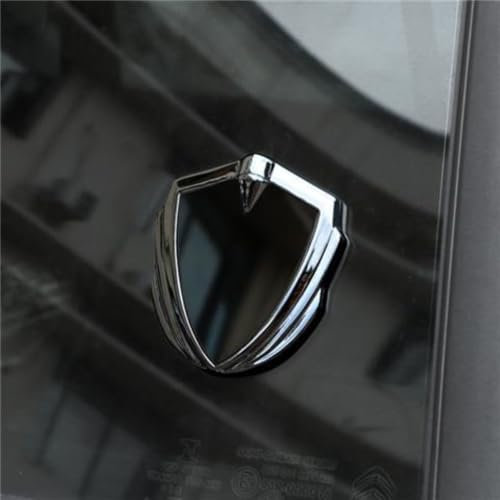 CDETKGER Auto Emblem Aufkleber, für VW Golf 7 MK7 MK7.5 GTI R GTE GTD 2016+ Kühlergrill Abdeckung Abzeichen Auto Frontstoßstange Heckkoffer Emblem Aufkleber,D