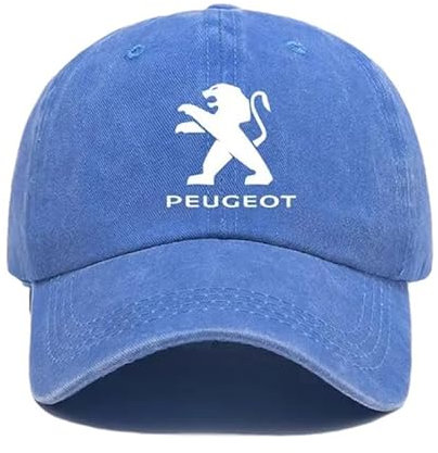 FAGBPEFW Basecap, für Peugeot 107 108 208 208 GTI 308 GTI Mode Klassiker Motorsport Cap Waschbar Atmungsaktiv Sport Baumwoll Verstellbare Team Kappe,C-S