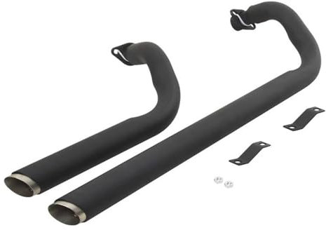 OPYJRL Abgasanlage Motorradzubehör Auspuffanlage Vollrohr Passend Für Shadow ACE 750 VT750 VT750C VT750CD Deluxe 1997-2003(Type A)