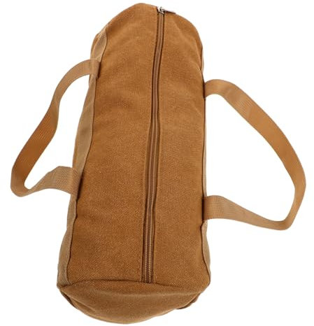 BELLIFFY Große Tragbare Zeltpfahl-Aufbewahrungstasche Aus Strapazierfähigem Canvas Vielseitige Camping-Tool-Organizer Für Zelt Und Hammerzubehör Für Outdoor-aktivitäten