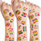 Runmeihe 10 Sheets Rainbow Pride Temporary Tattoos – Waterproof Gay Pride Stickers for Pride Day, Party Celebrations & Personality Decoration