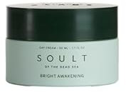 SOULT Bright Awakening Crema giorno I burro di karitè, aloe vera, estratto di calendula, ingredienti naturali, profumo floreale, idratante, 200 ml