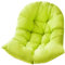 Hperu Egg Chair Cushion Replacement, Outdoor Swing Chair Cushion Soft Thicken Hanging For Home Patio (Green, 47x31.5)