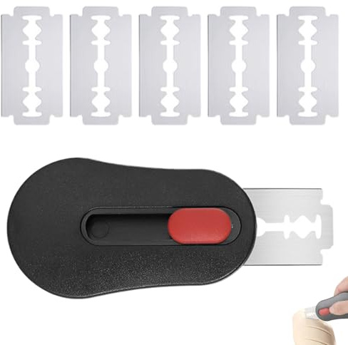 Bäckermesser Brotbackmesser Mit 5 Rasierklingen, Herausziehbar Und Magnetisch Brotmesser, Edelstahl Bäckermesser, Scoring Tool Für Zuhause, Restaurantbrotschlitzung