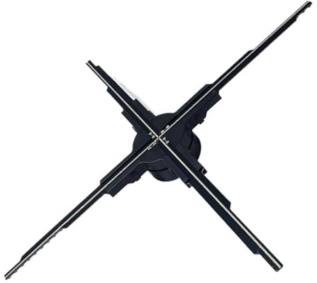 Luci pubblicitarie olografiche 3D T65, luci natalizie con logo a LED, ventilatore controllo Wi-Fi, proiettore olografico display Per Halloween, Natale