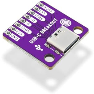 Soldered USB-C Buchse Breakout Board | Made in EU | 333011