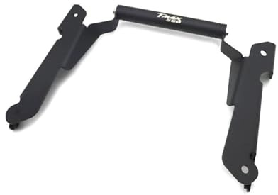 Soporte De Navegación Motocicleta para Yamaha TMAX 560 2023-2025 Teléfono Móvil con GPS, Incluye Barra Transversal Y para Parabrisas Movil GPS Adaptador(22 mm)