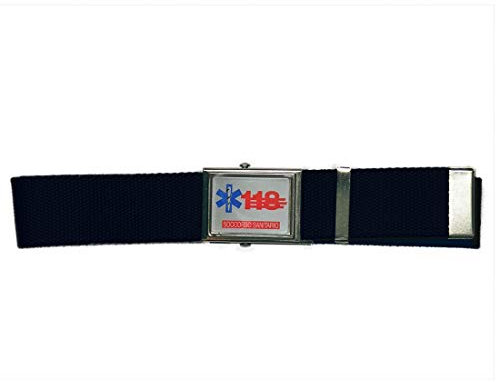 SBB Cintura 118 Soccorso Sanitario Blu Made in Italy
