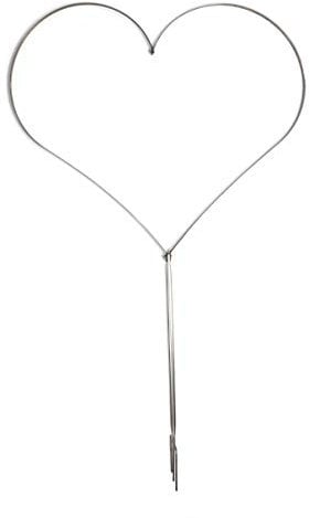 Metall Herz Stahl Durchmesser 120 cm Hochzeit Silberne Hochzeit Geburtstag