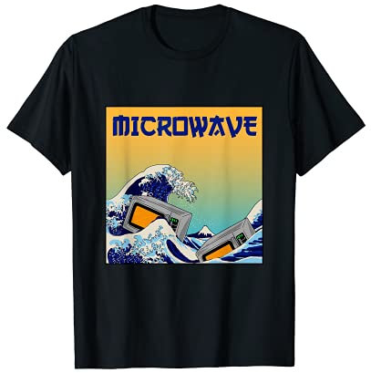 Micro-ondes Japon La Grande Vague Off Kanagawa T-Shirt