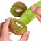 Norhogo 10 Uds 2 en 1 Kiwi Cuchara de plástico de frutas Peeler Cutter Cuchara Utensilio de cocina (verde)
