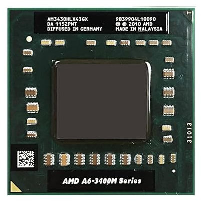 Hegem AMD A6-Serie A6-3430MX A6 3430MX 1,7 GHz Quad-Core Quad-Thread CPU Prozessor AM3430HLX43GX Sockel FS1