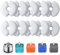 Filtre de Fontaine à Eau 10 Pièces, Yiupea Filtres de Rechange pour Fontaine de Chat 2L & 2.5L/67oz &84 oz avec Charbon Actif & Résine conTriple Filtration