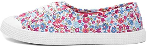Lilley Womens Multi Floral Canvas Shoes - Size 5 UK - Multicolour