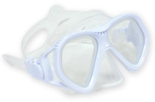 Schildkröt® Taucherbrille Tupai, Erwachsenen Tauchmaske, Zweiglasmaske, hochwertiges Silikon, verstellbares Kopfband