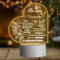 KOIROI LED Acryl Nachtlicht Lampe - Personalisiertes Geschenk für Tochter von Mama - Witziges Geburtstagsgeschenk für Mutter-Tochter