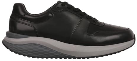MBT Asti Zapatos Casual para Hombre de Estilo Moderno. Zatatos fisiológicos y Cómodos. Máximo Confort y Estabilidad con Suela balancín. Zapatos Casual con Cordón. Color Negro
