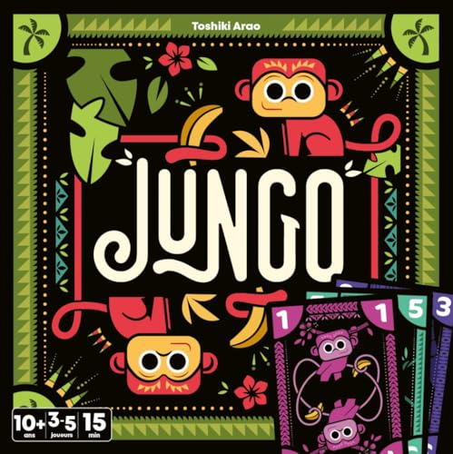 Cocktail Games | Jungo | Card Game | Ages 10+ | 2-5 Players | 15+ Minutes Playing Time