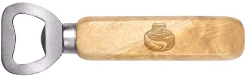 Azeeda 'Curling Stone' Wooden Bottle Opener (BO00097541)