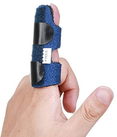 Fingerorthese Verstellbar Finger-Schiene für Finger Frakturen Brace,Finger Splint für Tendon Release Fixierung Der Finger,Fingerschiene mit Aluminium Unterstützung für Schmerzlinderung Beheben