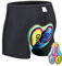 HTTOAR Professionelle Fahrradshorts mit Gel-Polsterung für Männer Atmungsaktive, hochwertige Mesh-Gewebe, Radlerhose mit Gel-Pad für Roadbike und MTB(Green, 2XL)