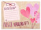 younikat 50 Luftballon-Karten Frisch verheiratet I dv371 I DIN A6 I Set Ballon-Flugkarten zur Hochzeit I gelocht, extra leicht, rosa, beige I Wunschkarte