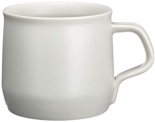 KINTO 26350 FOG Mug, 9.1 fl oz (270 ml), Ash White, Microwave and Dishwasher Safe