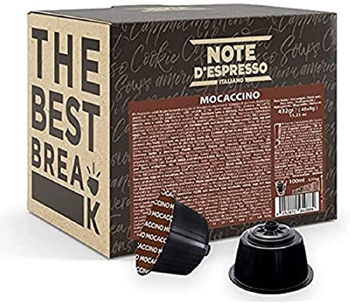 Note d'Espresso - Mochaccino - Capsules Exclusivement Compatibles avec les Machines NESCAFE* DOLCE GUSTO* - 48 caps