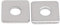 KINDOYO Edelstahlschraube - A2 Vierkant Edelstahl Unterlegscheiben (M3-M6), M5*12 * 1mm