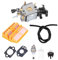 Xinwoer Carburetor Kit,Chainsaw Parts Air Filter Primer Bulb Kit Fit for H-usqvarna 445 450 445E 450E Chainsaw