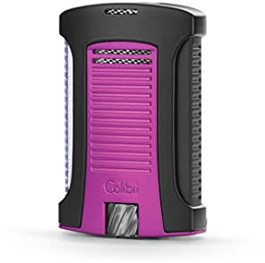 Colibri Daytona Jet Feuerzeug | Zigarren- und Zigarettenanzünder | Windbeständig | Funktioniert mit Butan (Nicht im Lieferumfang enthalten) | Schöne Elegante Geschenkbox | Zwei Jahre Garantie