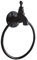 kxnps Anneau Porte-Serviettes Anneau Porte-Serviettes de Style Industriel Vintage Tuyau Rustique Porte-Serviettes à Main Porte-Serviettes Mural pour Salle de Bain Noir