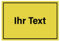 DIN A3 Personalisierbares Hinweisschild mit eigenem Wunschtext, Schild mit eigenem Text, Text schwarz Schild gelb, 297 mm x 420 mm | Made in Germany |