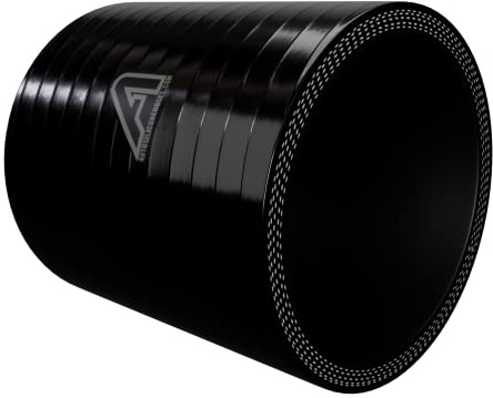 ap automotive 90mm Silicone Hose Joiner Coupler 100mm Length Black