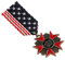 zalati Abzeichen Brosche Pin Vintage Stoff Medaille Abzeichen Anhänger Abzeichen Zubehör für Kostümparty formelle Kostüm Uniform – schwarze Krone