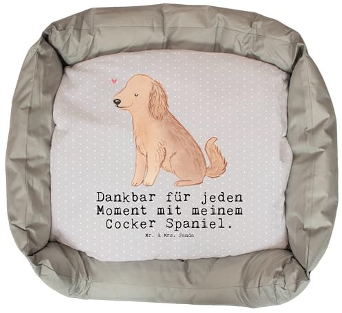 Mr. & Mrs. Panda Hundebett Cocker Spaniel Moment - Geschenk, Hundesofa, Hundekissen, Hundekörbchen, Englische CockerSpaniel, Hund, Hundedecke