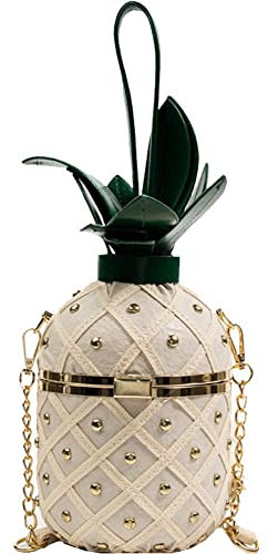 Trendy Ananas Crossbody Bags Einkaufstasche Frauen Stilvolle Kreuzkörper -umhängetasche Handtaschen Brieftasche Brieftasche