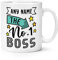 Personalised No.1 Boss Name 10oz Mug Cup