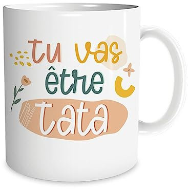 STC Mug Annonce Naissance - Tu vas être Tata