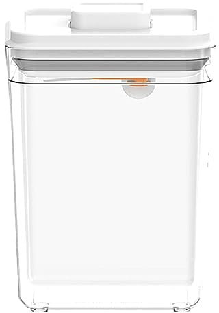 Frasco Sellado al vacío, contenedor Cuadrado con Tapa, Almacenamiento Cocina Cuadrado Tipo Prensa sellada, Utilizado para Leche en Polvo/refrigerio/harina arroz/Fruta