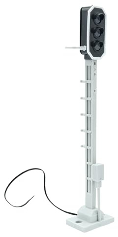 ML-Train Lichtsignal Typ L RhB für Spur G analog / digital mit Decoder und | LEDs - Gartenbahn Spur G (3-fach)