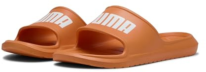 PUMA DIVECAT V2 LITE, Unisex Schiebe-Sandalen, MAPLE SYRUP-PUMA WHITE,