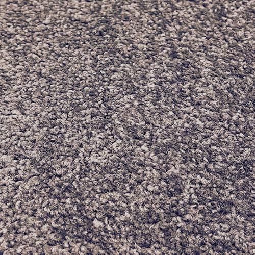 Tuda Carpets | Imperial 6.5mm Pile Budget Carpet with Felt Backing, 8.5mm Total Height | Anchor Grey (74) - 4m x 8m (13ft1 x 26ft2)