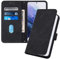 SIYOPINPFY Handyhülle für iPod Touch 7 / iPod Touch 6 Hülle Wallet Premium Leder Klapphülle Brieftasche Kartenfach Ständer Magnet Handytasche Case Stoßfest Schutzhülle für iPod Touch 5 YBS Schwarz