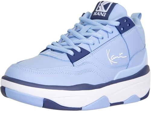 Karl Kani LXRY PRM Sneaker Trainer Schuhe (Light Blue/White, EU Schuhgrößensystem, Erwachsene, Numerisch, M, 43)