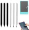YIIWONI 6 Stück Ersatzstift Stift für LCD-Schreibtafel, Tablet Stift für LCD Maltafel, Writing Board Pens, Schreibtafel pens für LCD, Geeignet für LCD-Schreibtabletts und Zeichentabletts(Schwarz+Weiß)