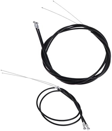 Mipcase 4pcs Bike Brake Cable Housing Kit Gear Cables Rear Derailleur Shifter for Sturdy Aluminum Alloy Finish