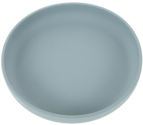 Didiseaon Spill Scoop Plate for Elderly and Disabled Non Slip Suction Cup Base Silicone Tableware for Independent Eating for Behinderte Care