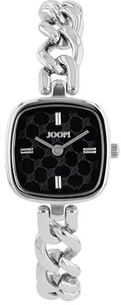 Joop! Armbanduhr Damen Quarzuhr Analog, mit Edelstahl Armband, Silber, 3 bar Wasserdicht, Kommt in Uhren Geschenk Box, 2038613