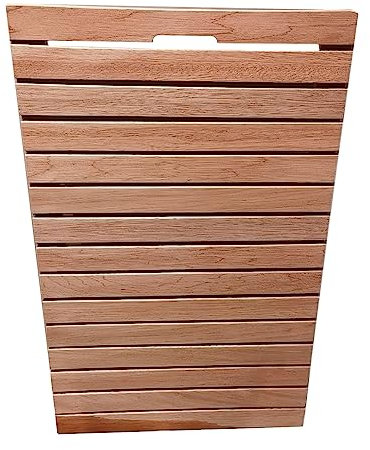 Grand tapis de bain carré imperméable et antidérapant pour douche à l'italienne et utilisation en extérieur – Facile à nettoyer rapidement – 71,1 x 86,4 cm